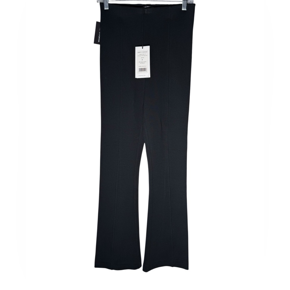 Ninety Percent Black Marley Organic Cotton Kick Flare Pant Women’s Medium NWT